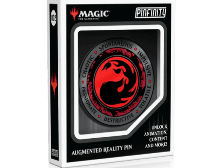 Pinfinity - Magic: The Gathering - Red Mana Crest AR Pin Discount