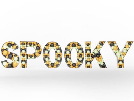 39 inch SPOOKY - MOSAIC FRAME LETTER KIT on Sale