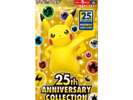 Pokemon TCG: 25th Anniversary Collection (s8a) Booster Pack (Japanese) Supply