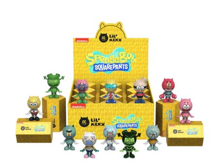 Mighty Jaxx - Lil  Maxx x SpongeBob SquarePants Blind Box Hot on Sale