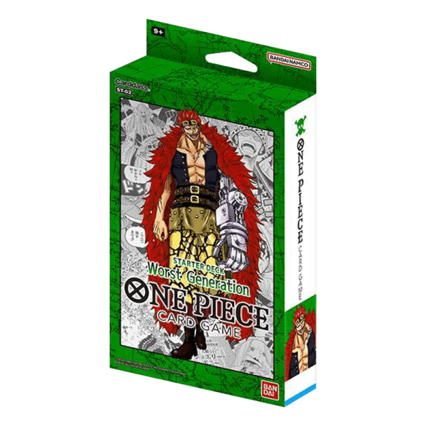 One Piece TCG - Starter Deck - Worst Generation (ST-02) Online Hot Sale