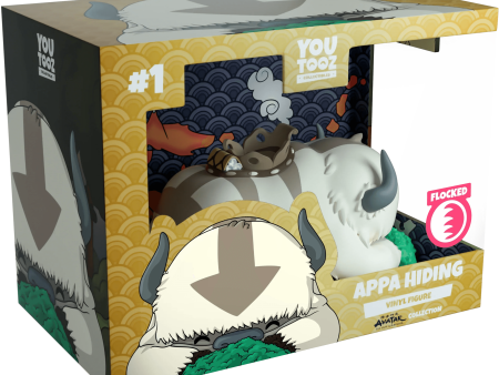 Youtooz - Avatar: The Last Airbender - Appa Hiding Flocked Vinyl Figure #1 Online Sale