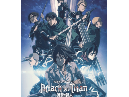 Attack on Titan: The Final Season Part 1, Key Visual 2 Fabric Wall Scroll Sale