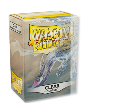 Dragon Shield - Classic Sleeves - Standard Size - 100pk - Clear For Cheap