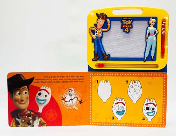 Toy Story 4 Story And Magnetic Drawing Kit Online Sale