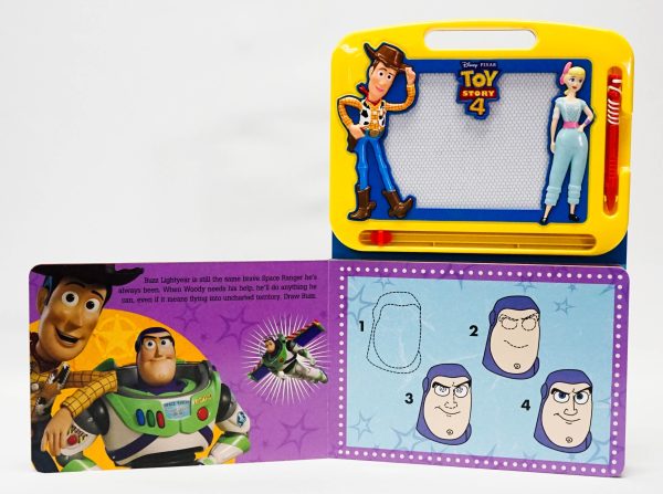 Toy Story 4 Story And Magnetic Drawing Kit Online Sale