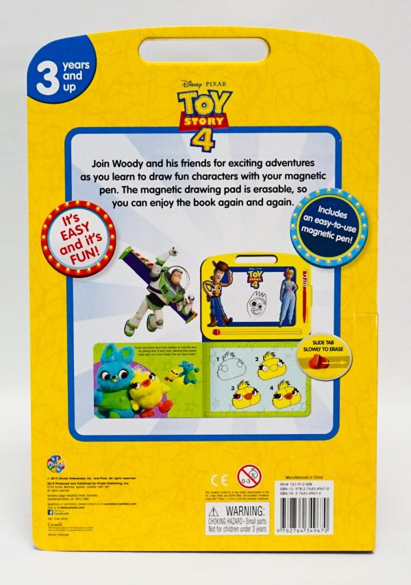 Toy Story 4 Story And Magnetic Drawing Kit Online Sale