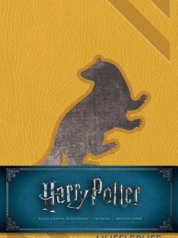 Harry Potter Hufflepuff Hardcover Ruled Journal: Redesign For Cheap